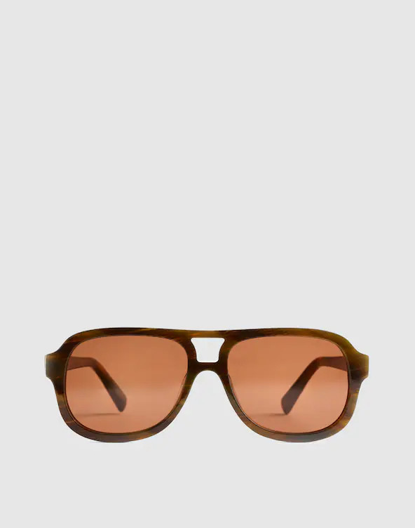 Logaan Aviator Sunglasses | Madewell
