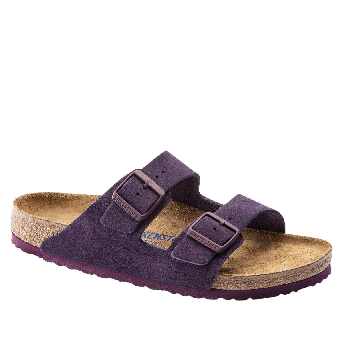 Birkenstock Arizona Soft Footbed Suede Sandal | HSN