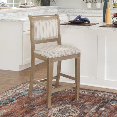 Eidson Wood Upholstered Bar & Counter Stool | Wayfair North America