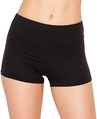 ALWAYS Women Workout Yoga Shorts - Premium Buttery Soft Solid Stretch Cheerleader Running Dance V... | Amazon (US)