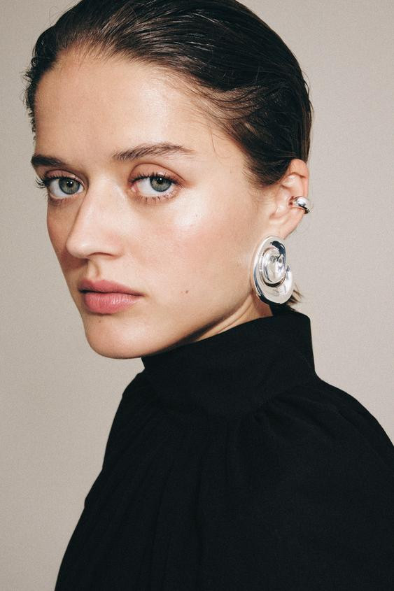 PACK OF ORGANIC EAR CUFF EARRINGS | Zara US