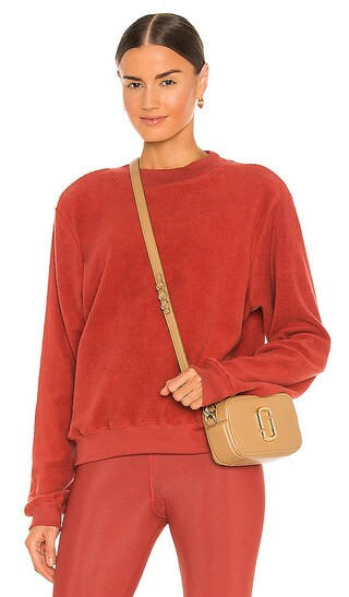 STRUT-THIS Georgie Sweatshirt in Brick. - size XL (also in L, M, S, XS) | Revolve Clothing (Global)