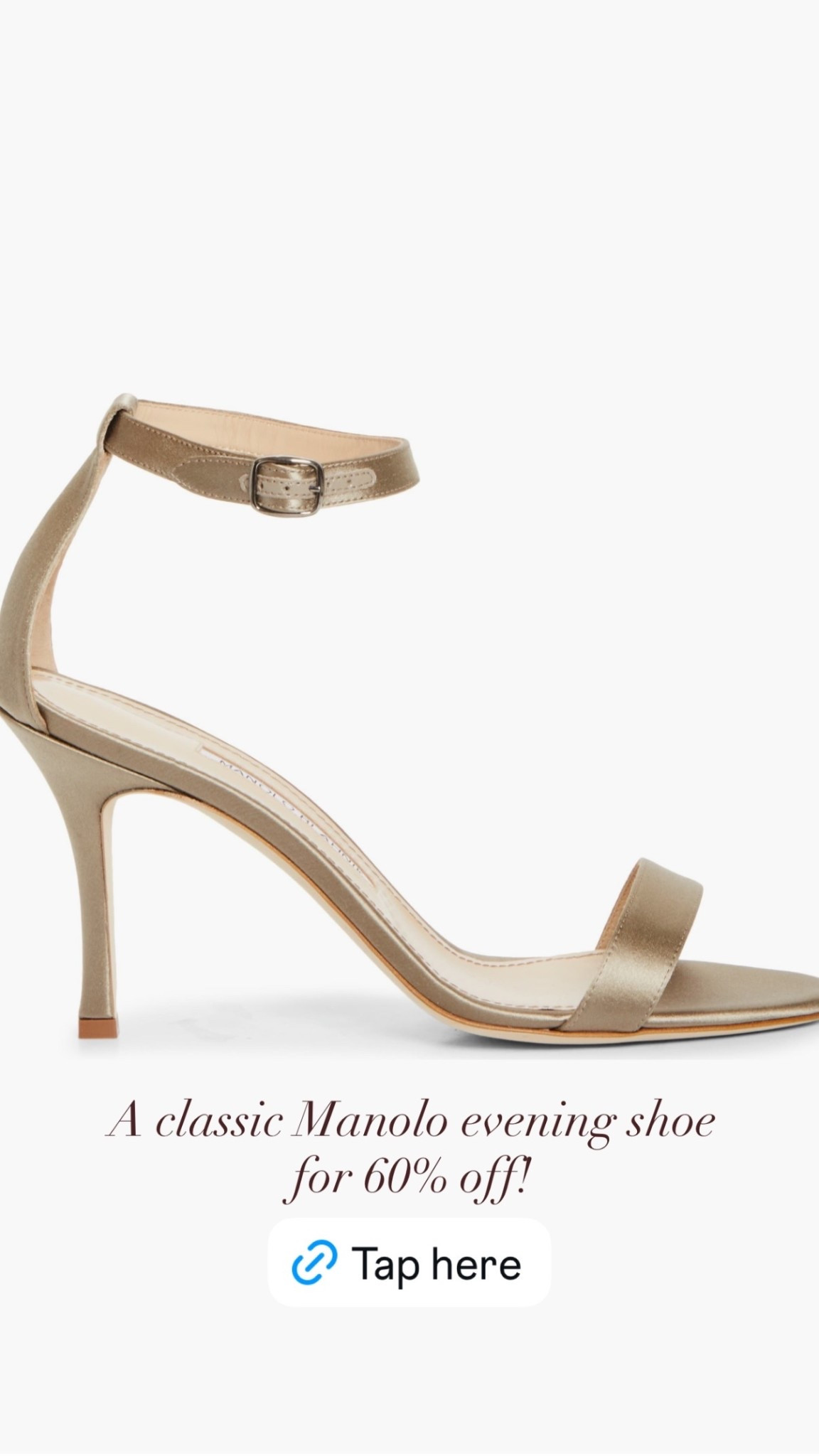 Manolo heels were originally $825 and are now $330! What a deal!

#designersale
#designershoes
#classicstyle
#Nordstrom
#wintersale

#LTKSaleAlert #LTKHoliday #LTKWorkwear