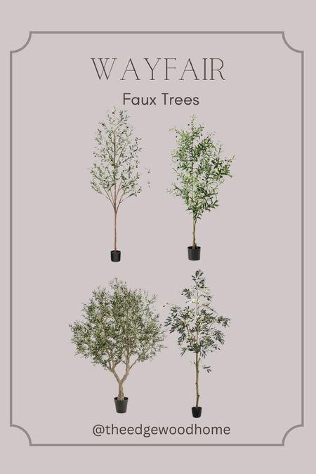 Wayfair Way Day Faux Trees

#LTKxWayDay #LTKHome #LTKSaleAlert