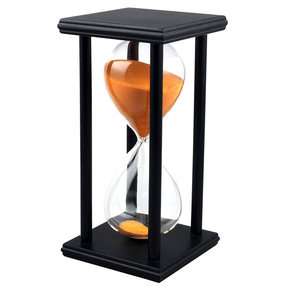 Lodunsyr Sandglass 60 Minutes Timer Hourglass for Ornament Decoration Restaurant Living Room Home... | Amazon (US)