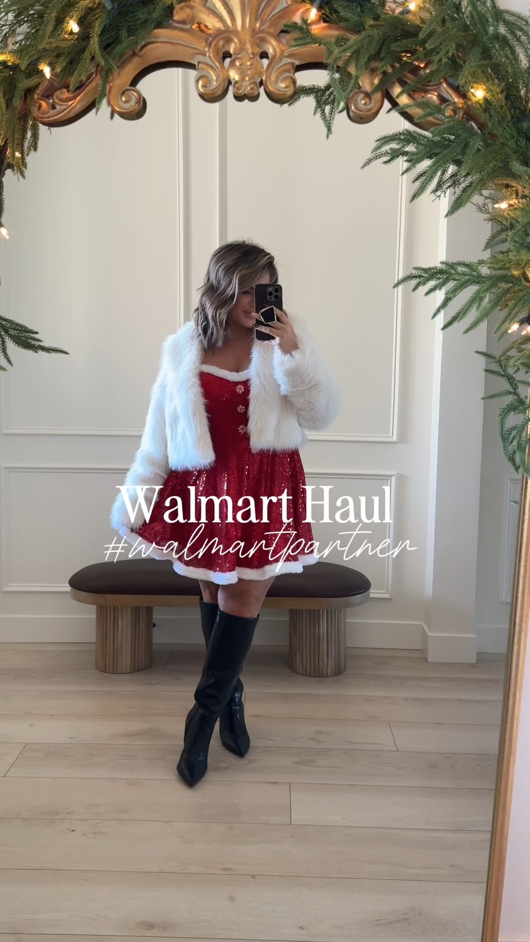 Recent @walmartstyle haul #walmartpartner #walmartstyle 

White fur coat xl 
All dresses L 
Leopard coat L 
Jeans size 12 
Red set L 
Barrel sweatpants xl 
Cream set xl 
Cardigans XL 
Denim Jacket xl 

I’m only able to link Walmart items on this post. So there are a few items you won’t see linked here but you can find them on a separate ltk post. 


#LTKMidsize #LTKHoliday #LTKFindsUnder50