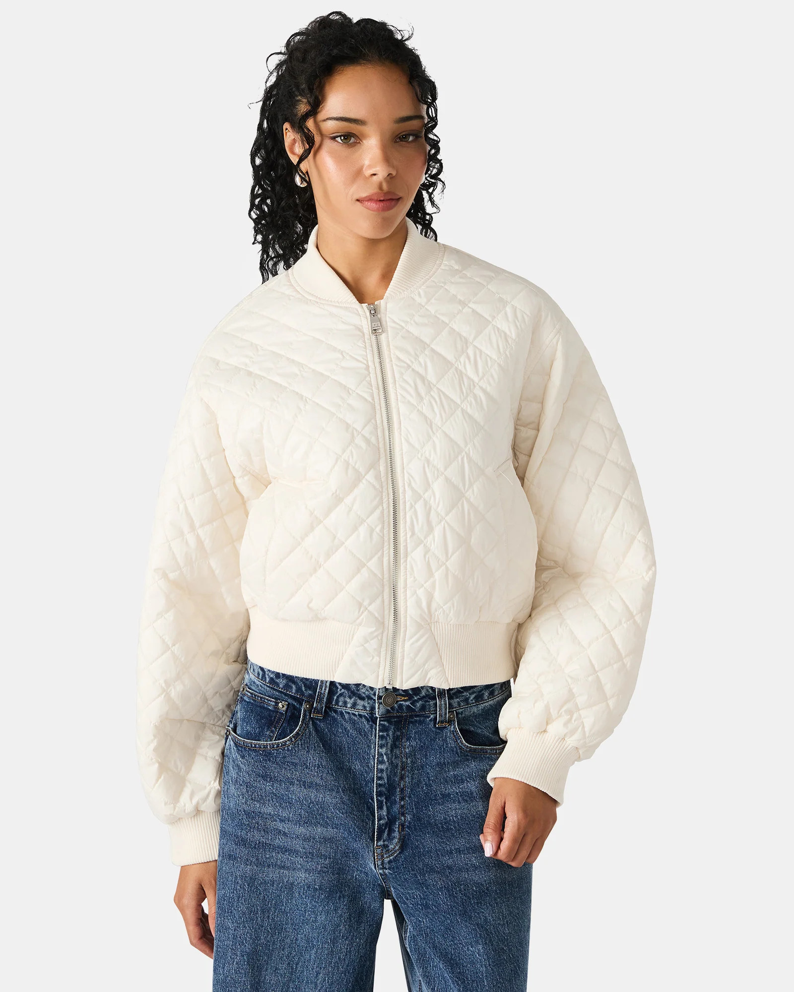 DARLA JACKET IVORY | Steve Madden (US)