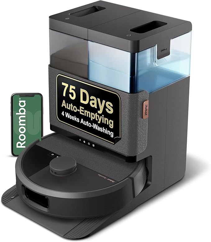 iRobot Roomba 505X Robot Vacuum & Mop Combo, 70x More Suction, Multifunction Dock, 75 Day AutoEmp... | Amazon (US)