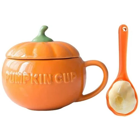 WESTOCEAN Cauldron Mug Marshmallow Mugs Jack Lantern ice Coffee Cups with lids- Halloween Milk Cup C | Walmart (US)