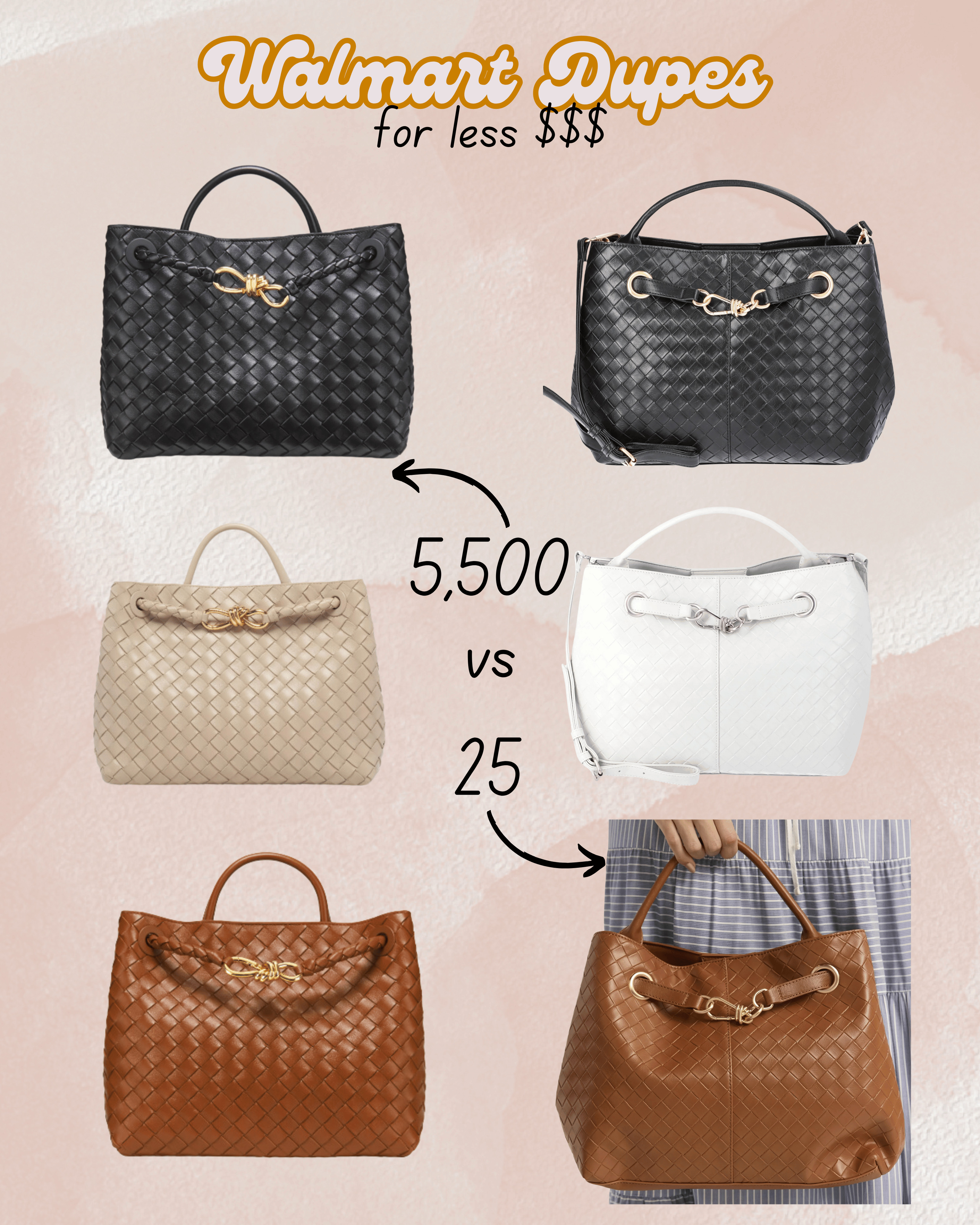 Save yourself some $$$ and check out this beautiful designer bag dupe from walmart.  These satchels come in three different colors.  I always love a good purse dupe!  #walmartfinds #dupesforless 

 

#LTKFindsUnder50 #LTKWorkwear #LTKItBag