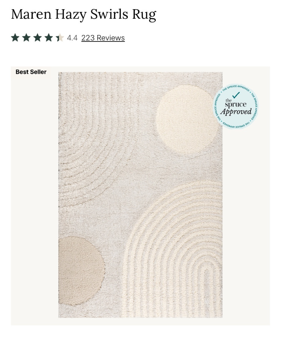 Maren Hazy Swirls Rug, Area
Rug Salealert, New Rug for Living Room, 

#LTKStyleTip #LTKSeasonal #LTKHome