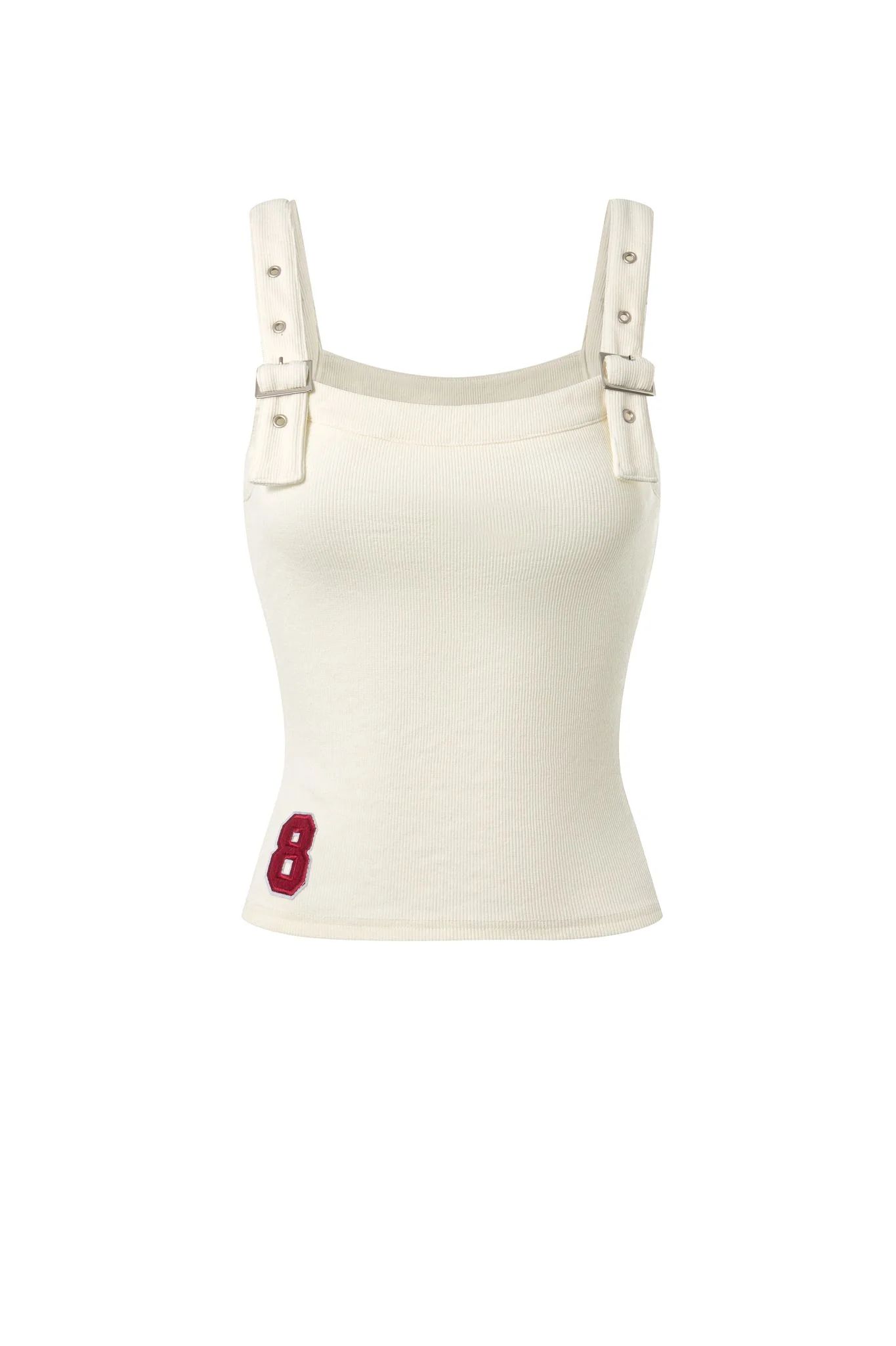 Nia Tank Top - Cream | THE KRIPT STORE