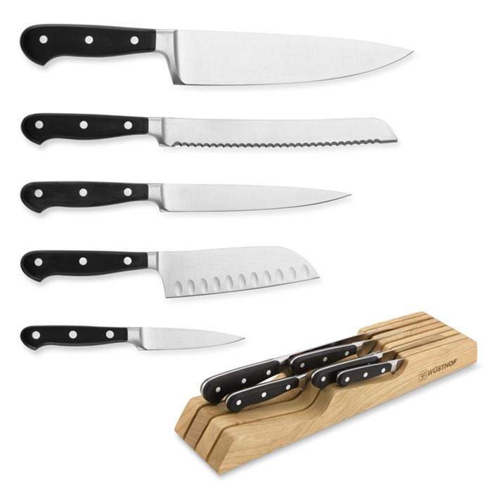 Wüsthof Classic Knives with Drawer Tray, Set of 6 | Williams-Sonoma