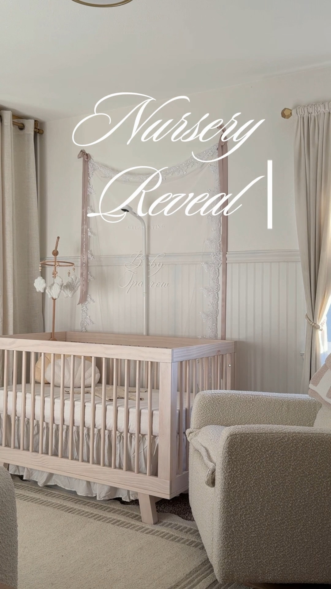 How I decorated my baby girl’s nursery - love all the neutral beachy decor! 

#LTKmomlife #LTKHome #LTKBaby