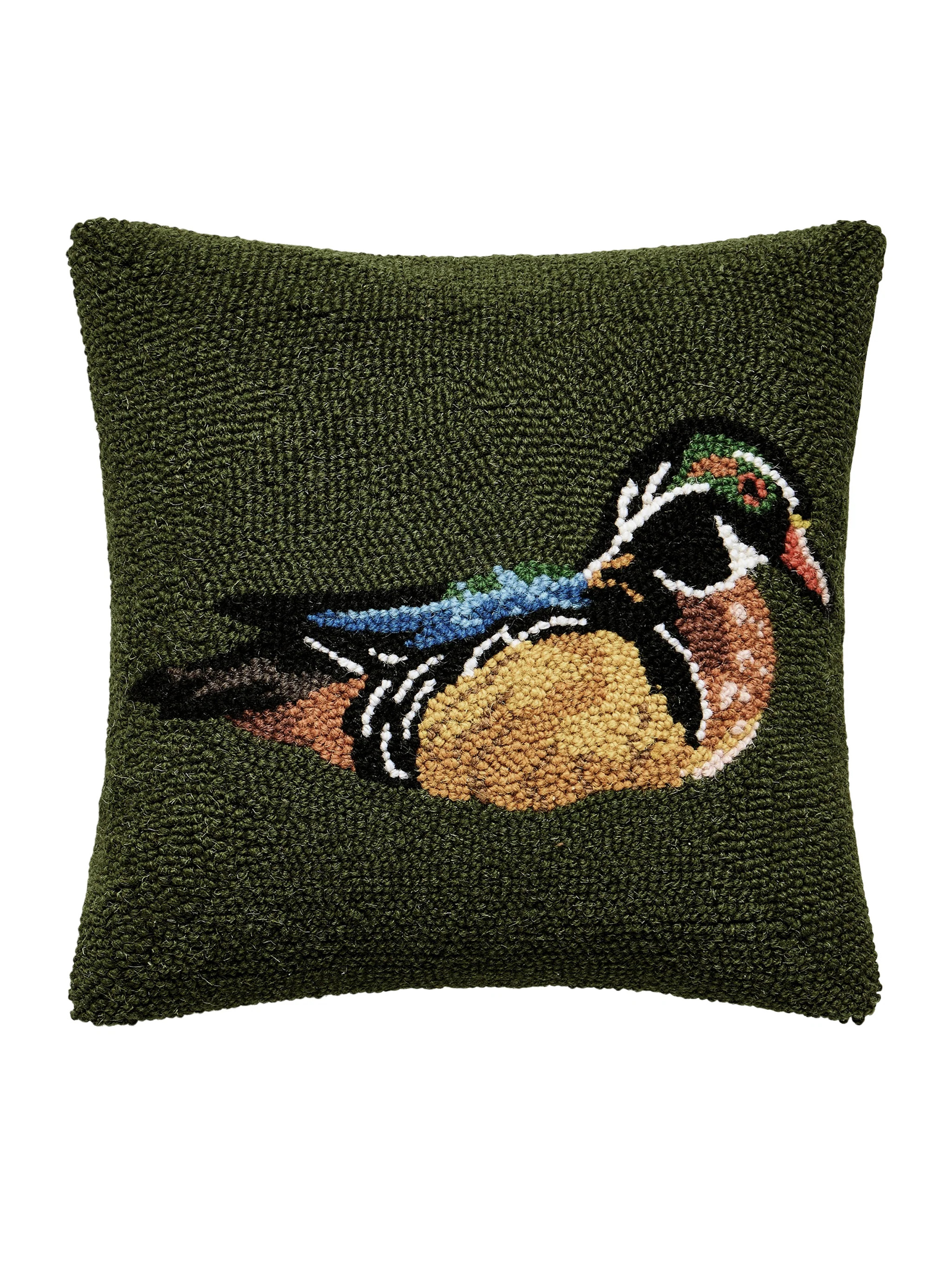 Camp Wandawega Wood Duck Hook Pillow | Weston Table