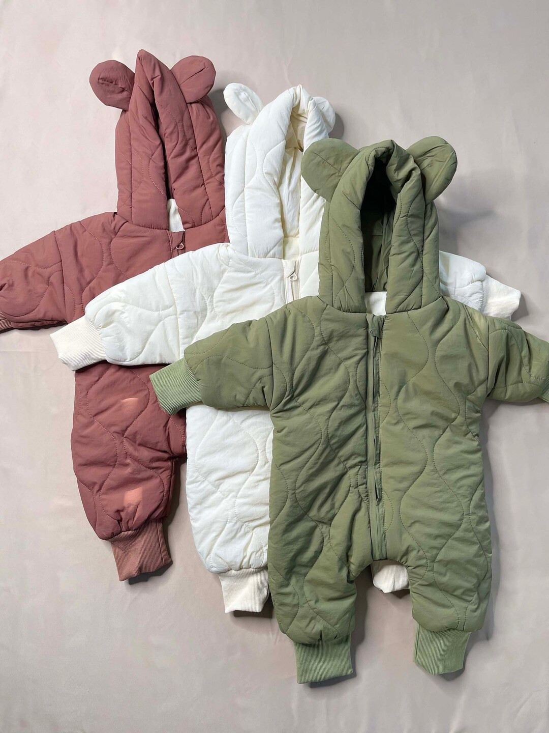 Gender Neutral Baby Coat Fur Lining Baby Winter Essentials - Etsy | Etsy (US)