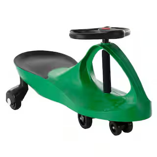 Lil Rider Green Zigzag Ride on Car No Batteries HW4000002 - The Home Depot | The Home Depot