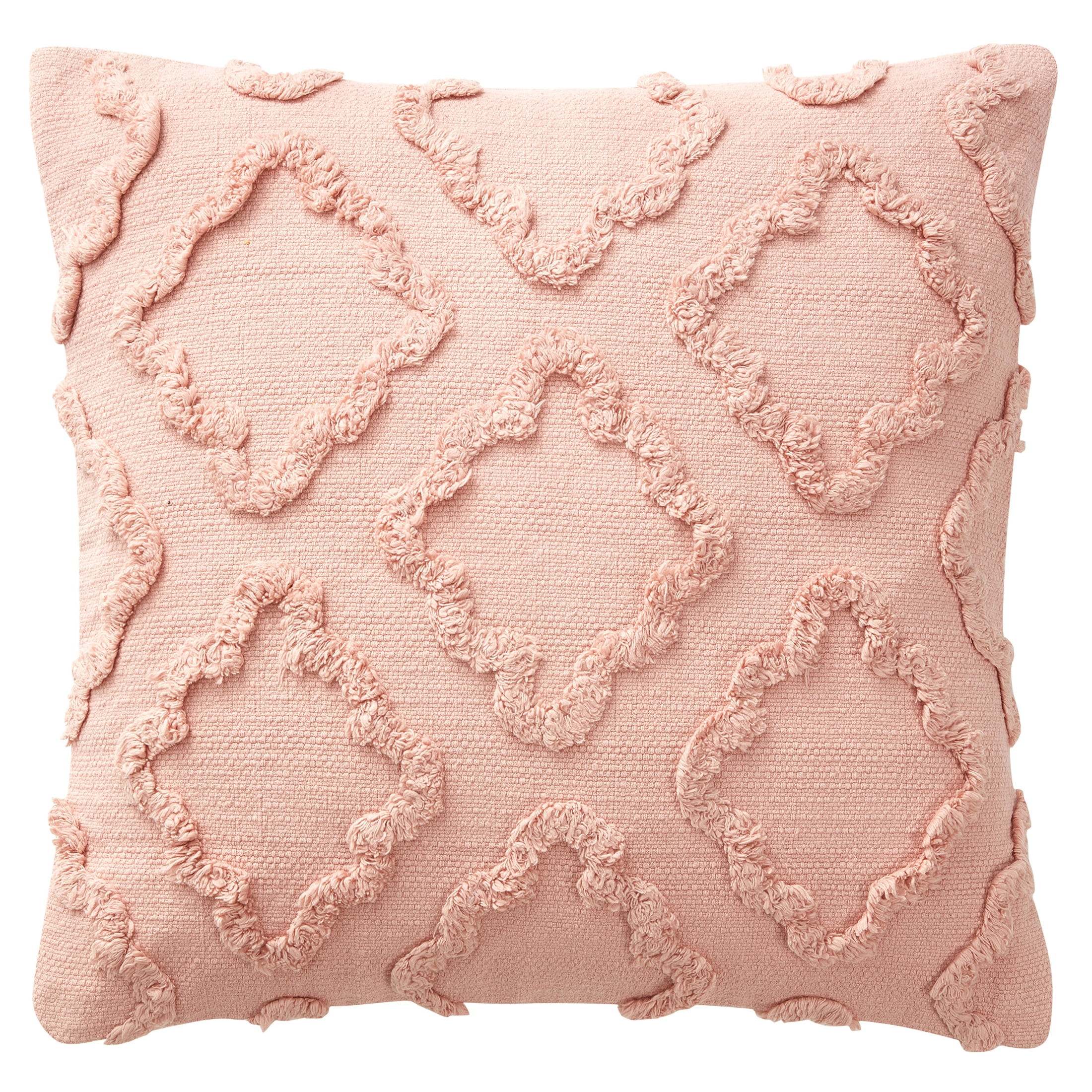 My Texas House 20" x 20" Pink Diamond Cotton Decorative Pillow Cover - Walmart.com | Walmart (US)