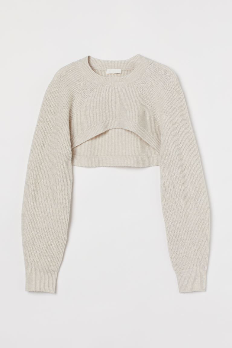 Cropped jumper | H&M (UK, MY, IN, SG, PH, TW, HK)