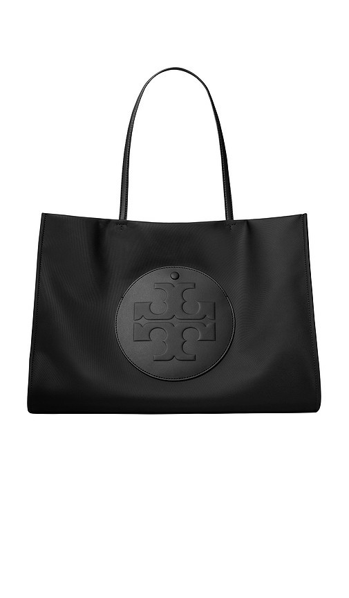 Tory Burch Ella Small Tote Bag in Black. | Revolve Clothing (Global)