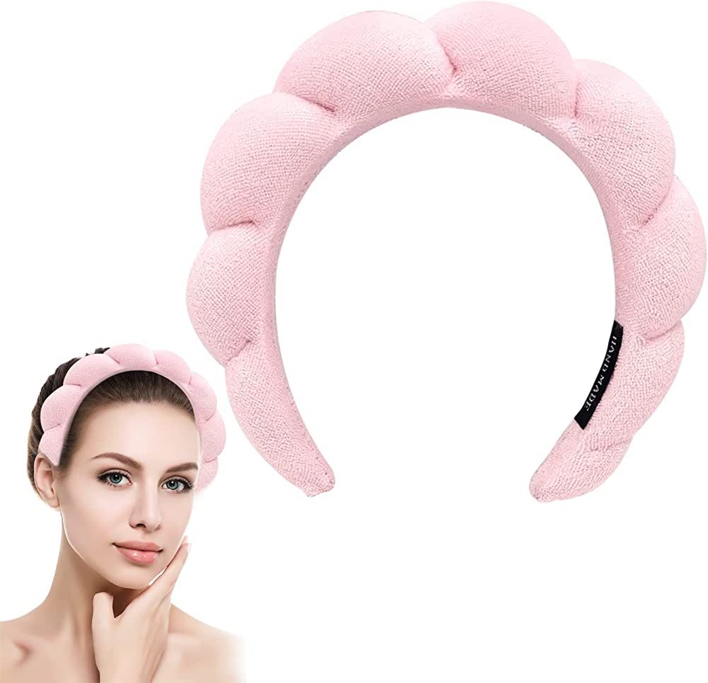 Mimi and Co Spa Headband, Spa Headband for Washing Face, Makeup Headband, Skincare Headbands for ... | Amazon (US)