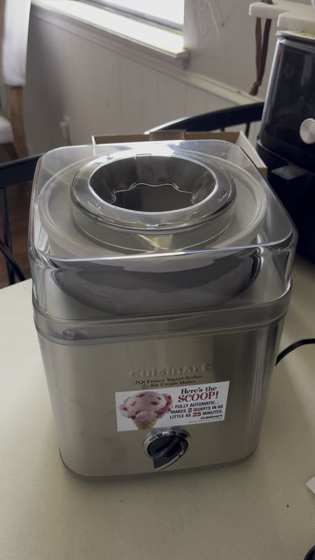 Great ice cream maker!! We love this machine!! Makes 2qts 

#LTKGiftGuide #LTKhome #LTKfamily