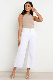 Drey Jeans - White | Petal & Pup (US)