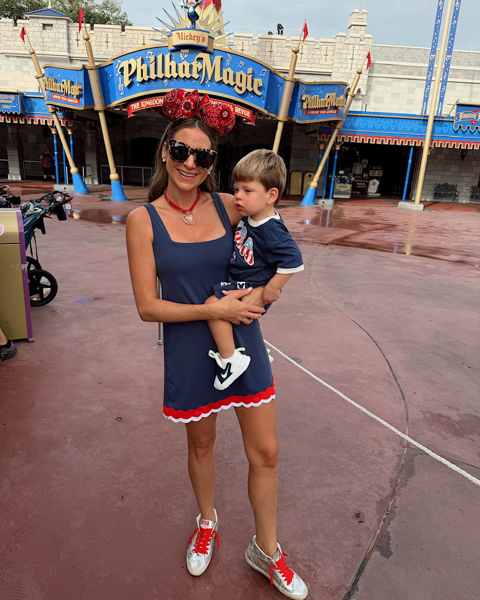 Mommy & mini Disney ootds! I’m in a small dress, Etsy ears, necklace and sneakers - fits tts:

#LTKmomlife #LTKKids #LTKTravel