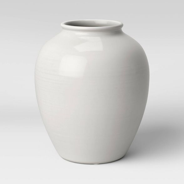 Ceramic Vase Ivory - Threshold™ | Target