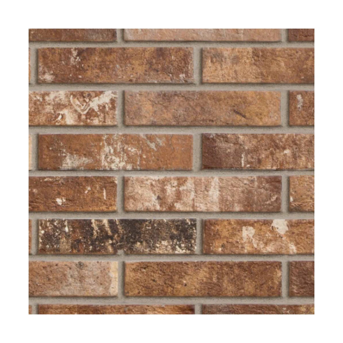 Brick City 2" x 10" Porcelain Floor and Wall Tile (Set of 32) | Wayfair North America
