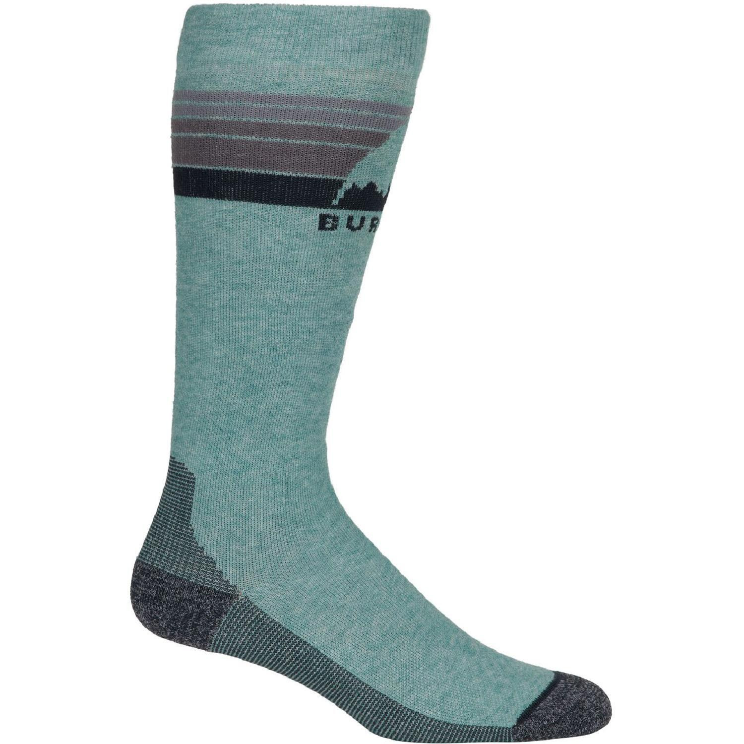 Burton Women's Emblem Midweight Snowboard Socks Green S/M | REI