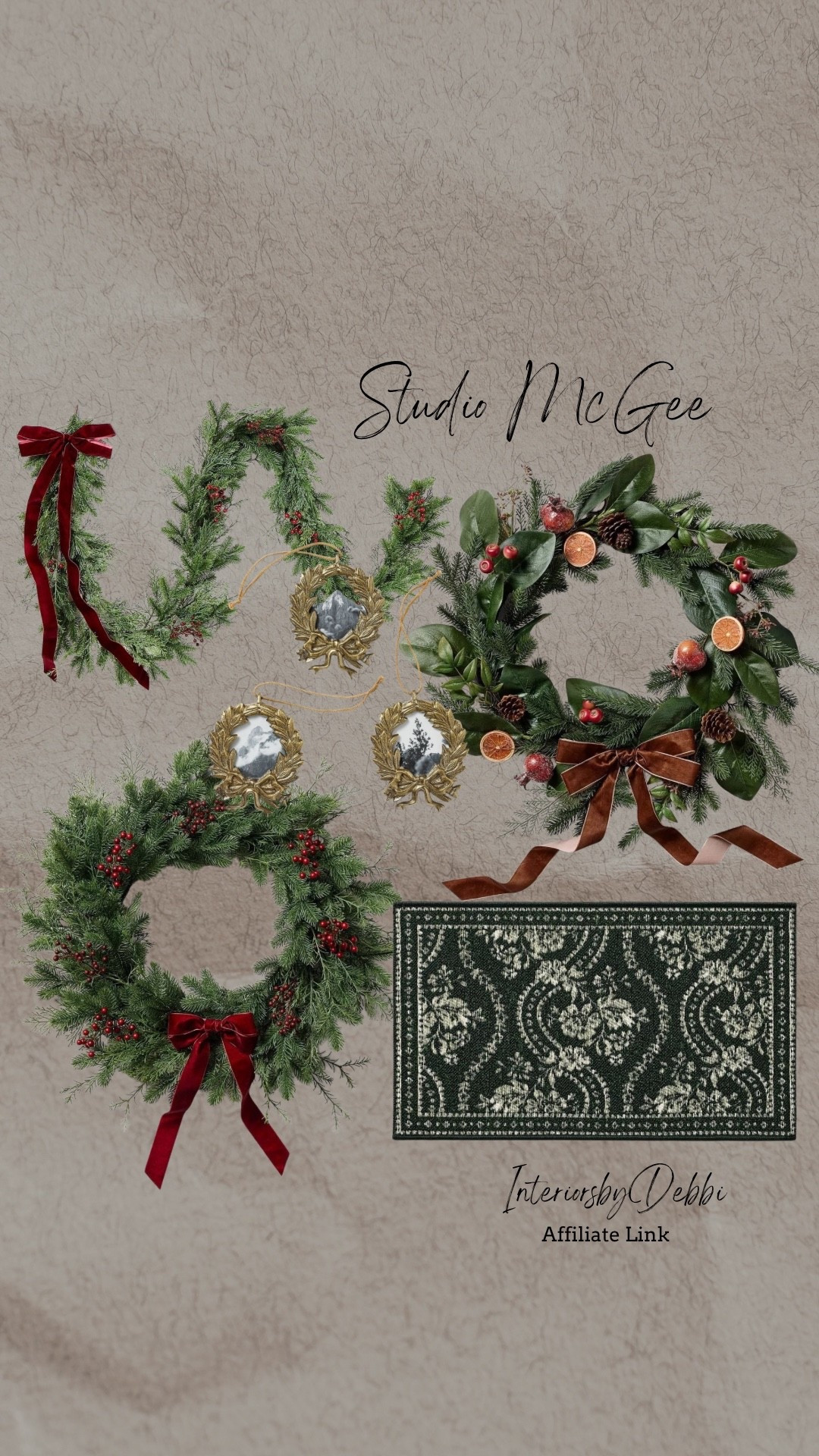 Studio McGee Finds
Christmas wreaths, garland, Christmas mat, ornaments, transitional home, modern decor, amazon find, amazon home, target home decor, mcgee and co, studio mcgee, amazon must have, pottery. barn, Walmart finds, affordable decor, home styling, budget friendly, accessories, neutral decor, home finds, buy new arrival, coming soon, sale alert, high end look for less, Amazon favorites, Target finds, cozy, modern, earthy, transitional, luxe, romantic, home decor, budget friendly decor, moody vibes #studiomcgee

#LTKSeasonal #LTKHome