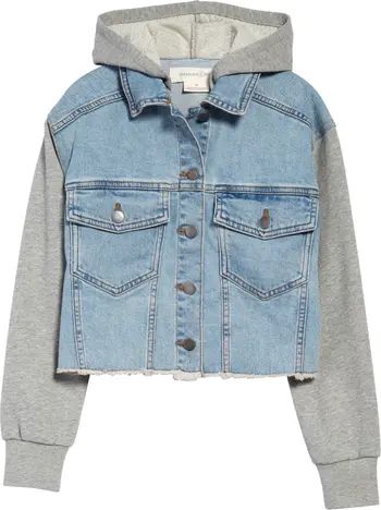 Rating 5out of5stars(1)1Kid's Denim & Fleece Hooded JacketTREASURE & BOND | Nordstrom