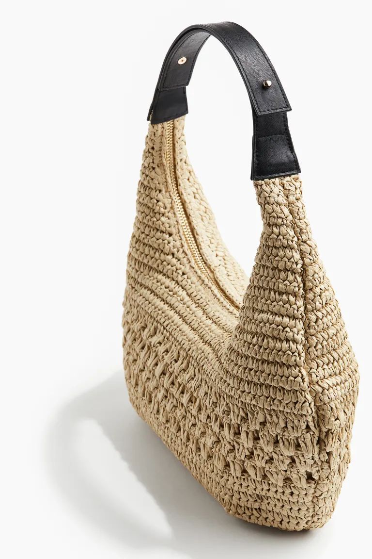 Straw Shoulder Bag | H&M (US + CA)