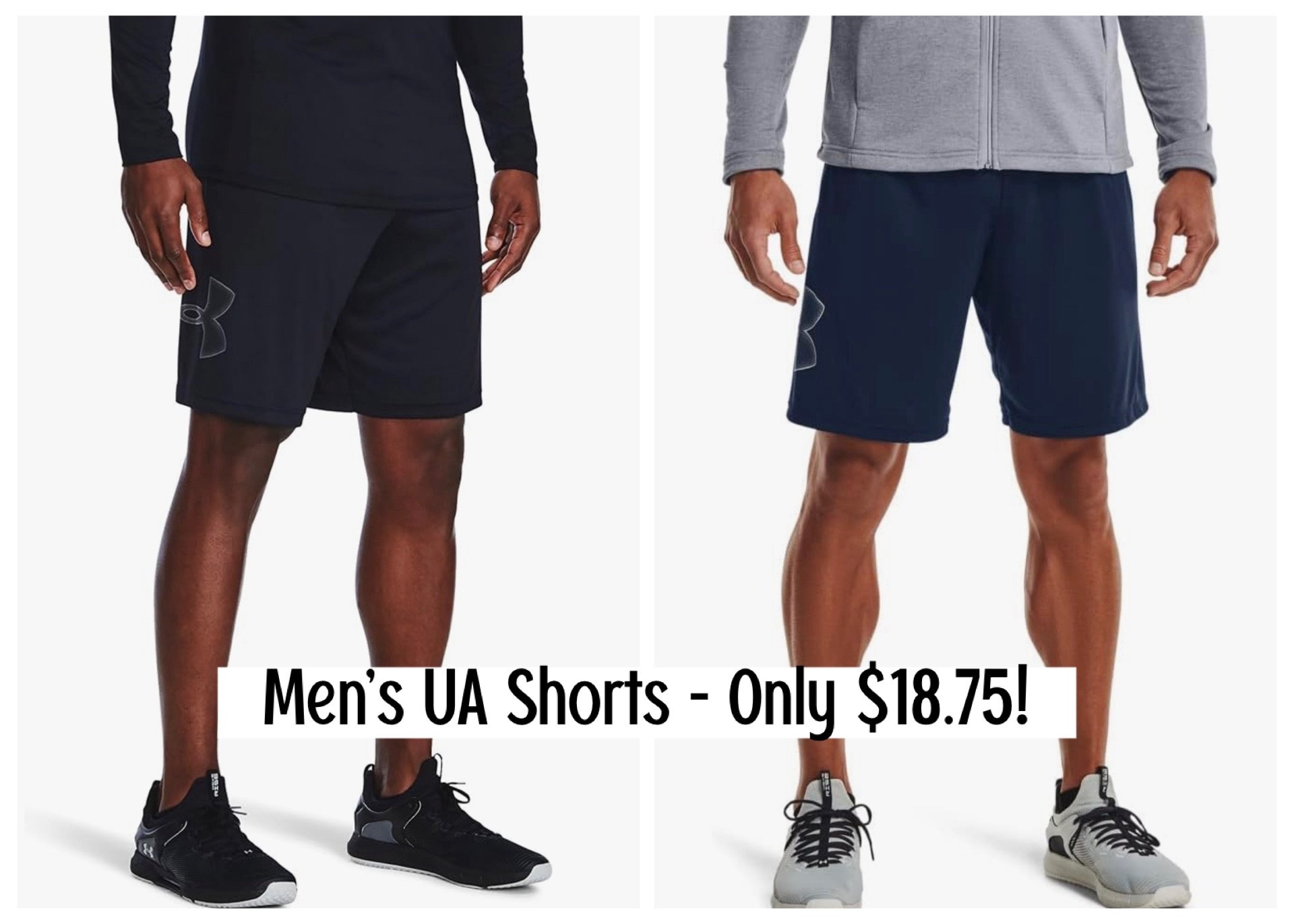 Amazon has the best selling Men’s Under Armour Tech Graphic Shorts for only $18.75 today in Black & Navy. This is a fantastic deal for a great pair of athletic shorts that holds up super well. Both my teen son and husband have these - highly recommend! 

#LTKSaleAlert #LTKMens #LTKActive