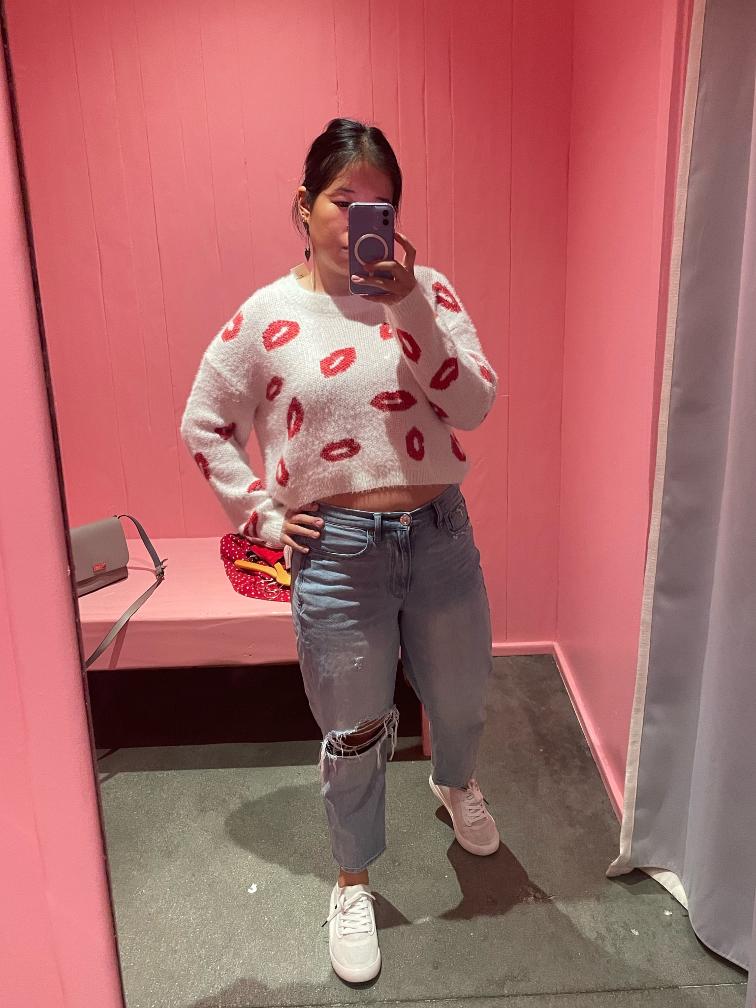 Lip sweater
Valentine’s Day
Francesca’s

Size small

#LTKSeasonal #LTKFindsUnder50 #LTKStyleTip