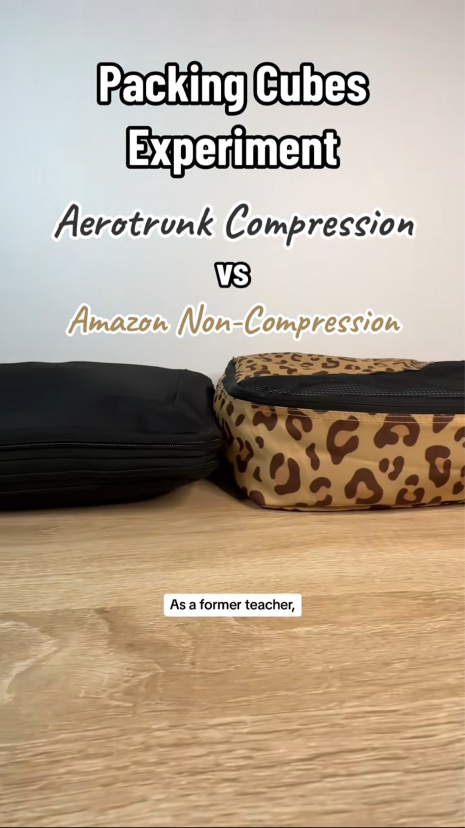 Total game changer when it comes to packing cubes. This set of compression packing cubes is going to let me pack a lot more!

#LTKtravel