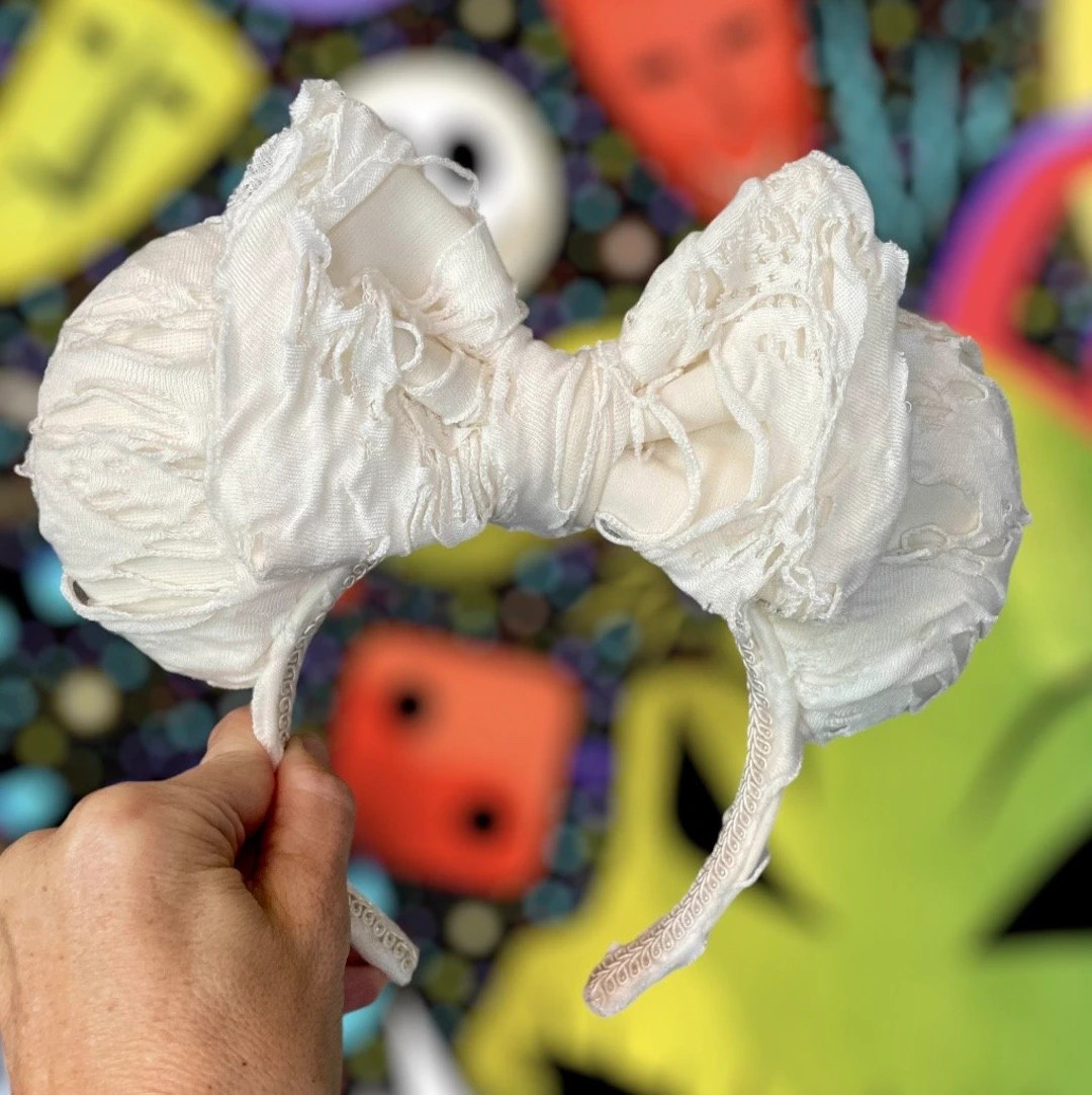 Halloween Mummy Ears, Oogie Boogie Mouse Ears, Ghost Minnie Ears, Ghost Mickey Ears - Etsy | Etsy (US)