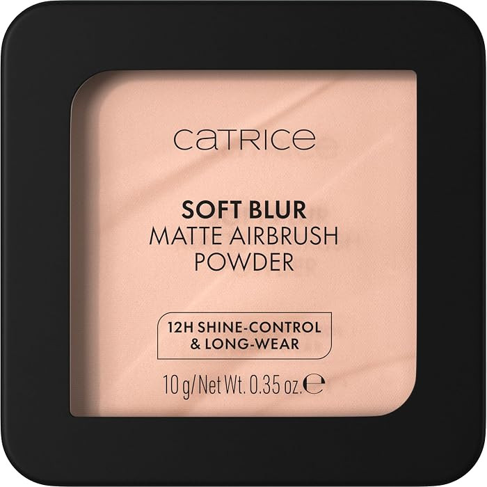 Catrice Soft Blur Matte Airbrush Powder | Lightweight & Mattifying Pressed Setting Powder for Lon... | Amazon (US)