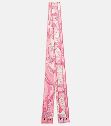 Orchidee silk twill scarf | Mytheresa (UK)