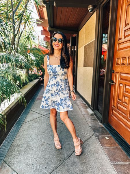 Floral a line mini dress
On sale 15% off today!
Wearing size S Petite
Spring dress
Summer vacation 
Petite friendly 

#LTKfindsunder100 #LTKsalealert #LTKwedding