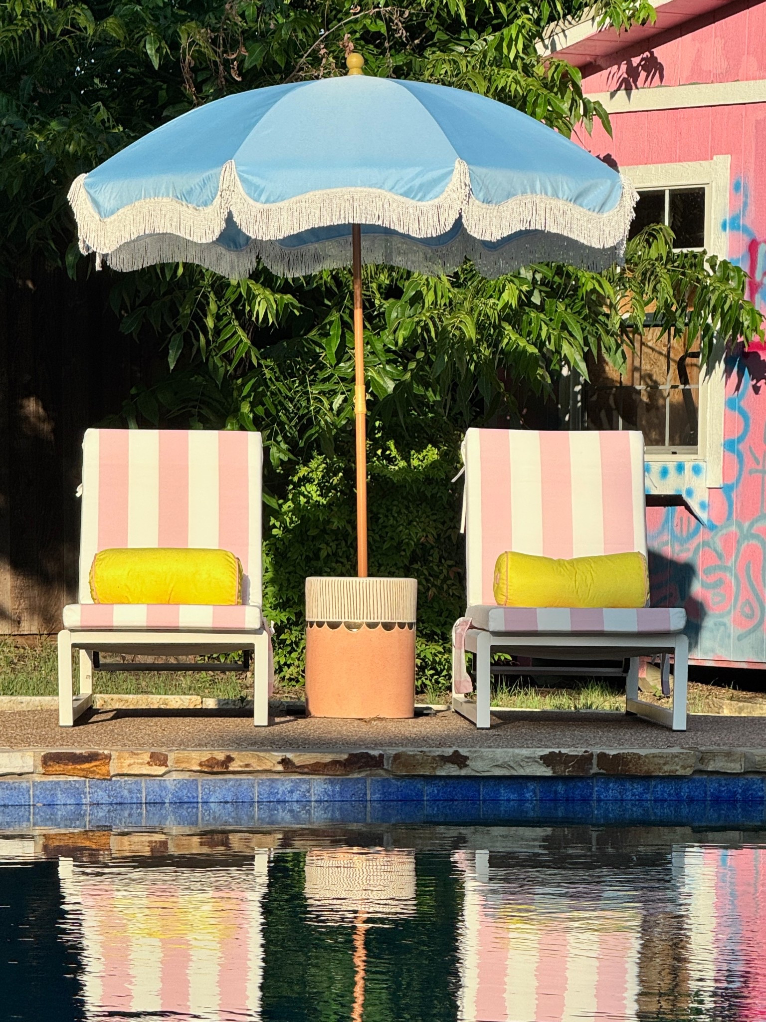 Outdoor lounge chair cushions. Major upgrade to my old outdoor pool chairs  

#LTKSummerEdit #LTKFindsUnder100 #LTKHome