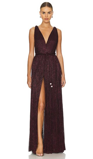 Nysa Dress in Plum | Revolve Clothing (Global)