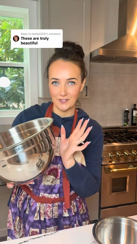 These Le Creuset stainless steel mixing bowls are the set you reach for again and again — lightweight but sturdy, stay-cool handles, and sizes that nest perfectly so you’re never scrambling for the right bowl while prepping.

#LeCreuset #mixingbowls #kitchenmusthaves #homecooking #everydaykitchen 

#LTKHome #LTKfoodie #LTKFindsUnder100