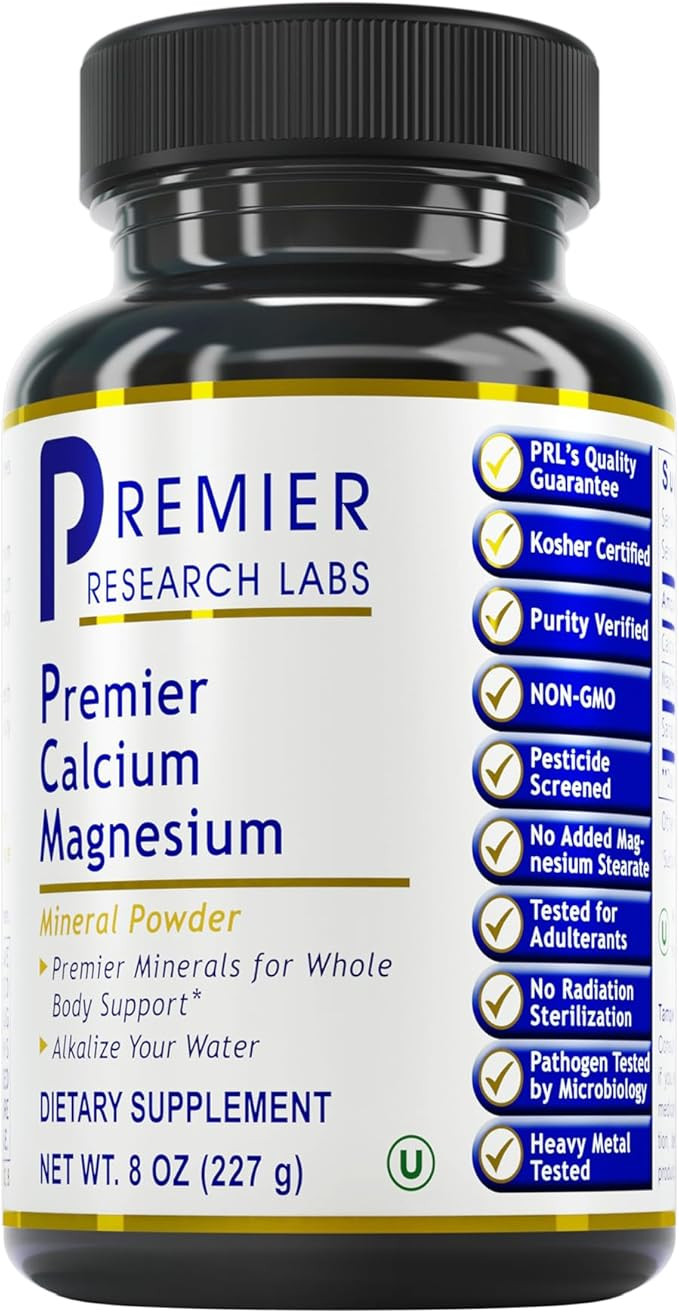 Premier Research Labs Calcium Magnesium - from Sango Coral Calcium - for Tooth Care, Bone & Joint... | Amazon (US)