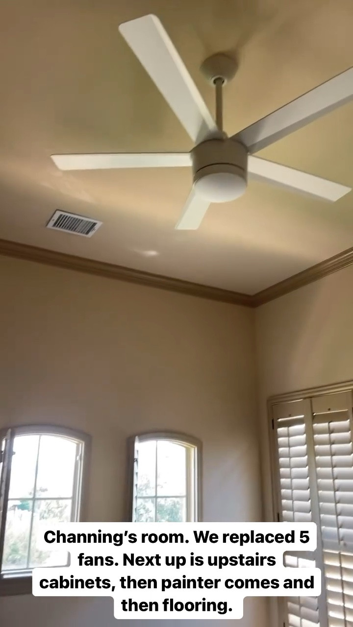 New ceiling fans. Home decor 

#LTKBacktoSchool #LTKVideo #LTKHome