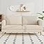 70" Modern Loveseat Sofa with USB Type-C Ports, Linen Fabric 2-Seater Deep Seat Couch, Cozy Small... | Amazon (US)