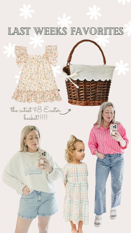 Your favorite finds last week!!! 


THEBLOOMINGNEST sweatshirt blouse button up jeans shorts abercrombie target Walmart dress toddler Easter basket 

#LTKSeasonal #LTKhome #LTKkids