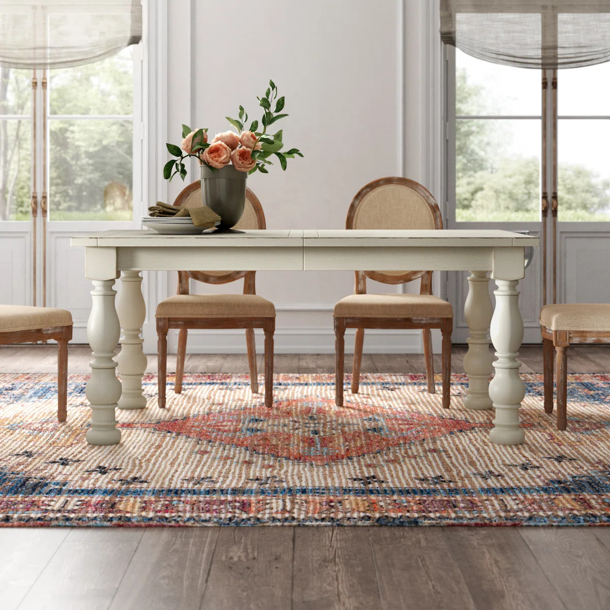 Longwood Extendable Ash Dining Table | Wayfair North America