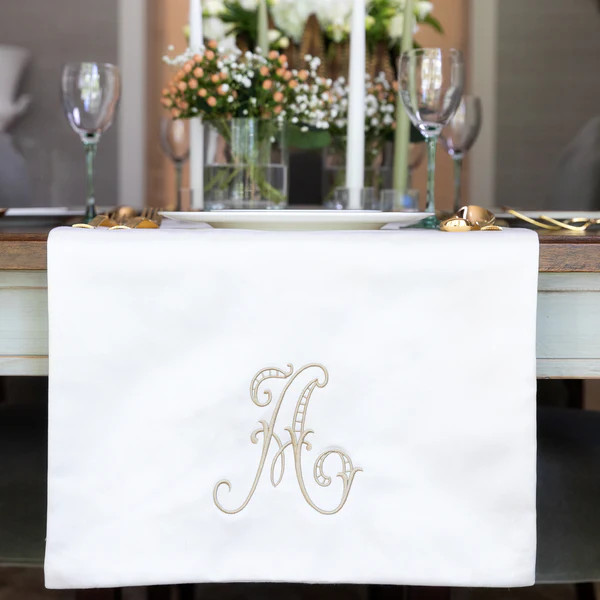Ivory Table Runner | Fig and Dove